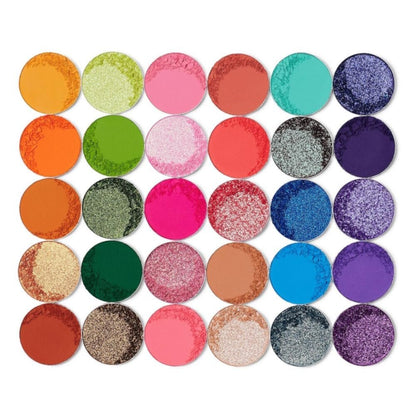 Juvia's Place Palette Culture - 30 Pigmented Eyeshadow Shades - Bold Neutrals & Brights Avelisse