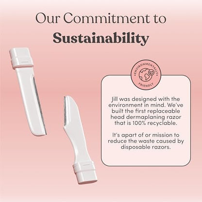 Jill Magic Wipes | Dermaplane Oil Wipes for Pre-Shave Dermaplaning Skin Prep, Vegan-Friendly with Vitamin E + Argan Oil, 6 Pack Avelisse