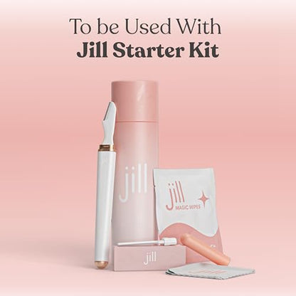 Jill Magic Wipes | Dermaplane Oil Wipes for Pre-Shave Dermaplaning Skin Prep, Vegan-Friendly with Vitamin E + Argan Oil, 6 Pack Avelisse