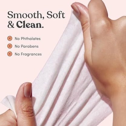 Jill Magic Wipes | Dermaplane Oil Wipes for Pre-Shave Dermaplaning Skin Prep, Vegan-Friendly with Vitamin E + Argan Oil, 6 Pack Avelisse