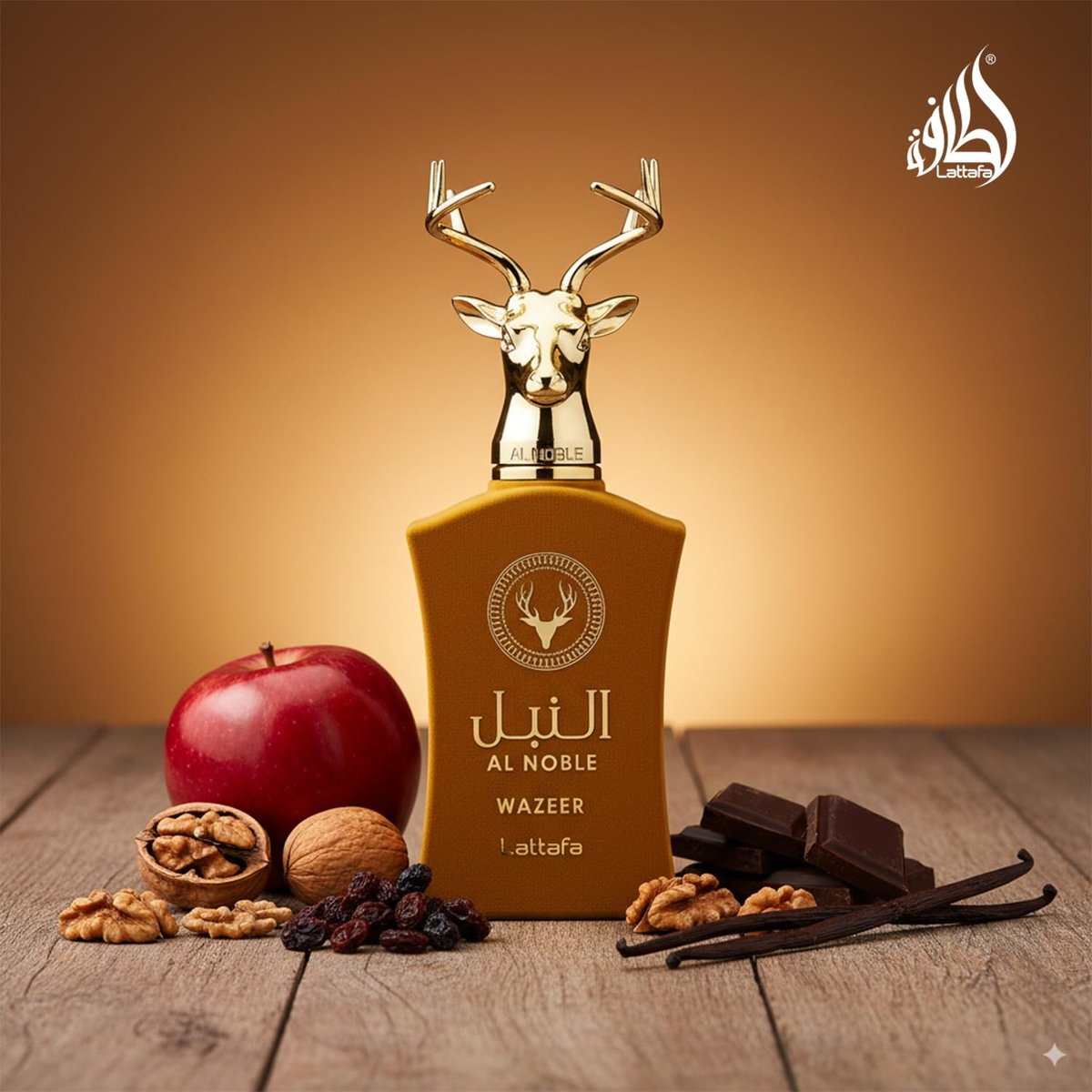 Lattafa Al Noble Wazeer Eau De Parfum Spray 3.4 oz – Unisex Luxury Fragrance - görsel 9