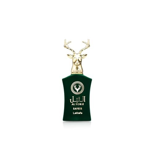 Lattafa Al Noble Safeer Eau de Parfum Spray for Unisex, 3.4 fl oz – Long-Lasting Oriental Fragrance - görsel 2