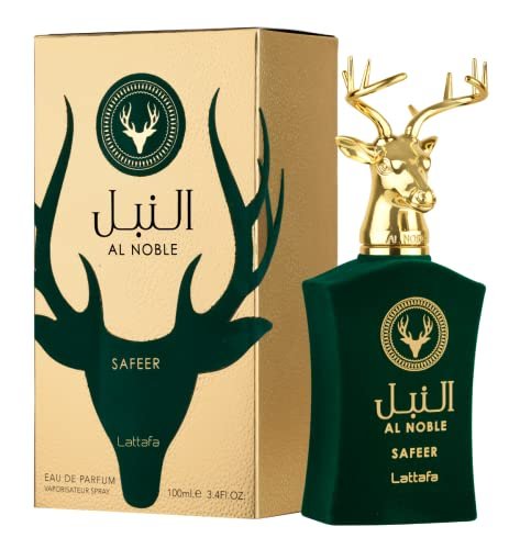 Lattafa Al Noble Safeer Eau de Parfum Spray for Unisex, 3.4 fl oz – Long-Lasting Oriental Fragrance - görsel 4