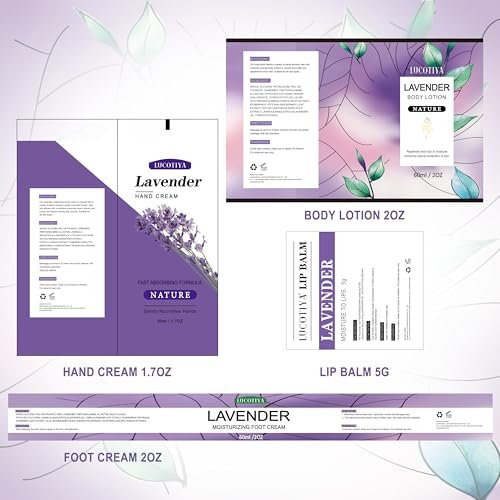 Lavender Self Care Gifts for Women - Travel Size Toiletries Kit for Best Friends, Sister, Mom, Teacher, Grandma - Birthday Christmas Gift Set - görsel 15