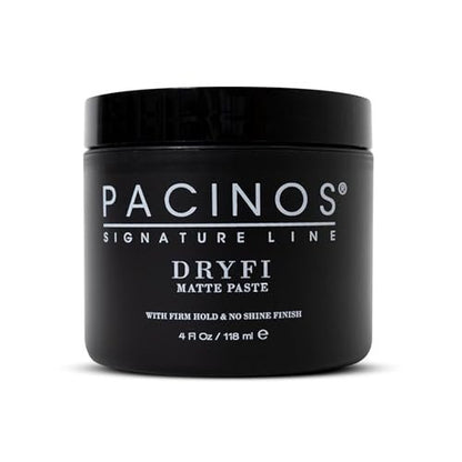 Pacinos DRYFI No-Shine Matte Paste – Matte Finish Styling Paste for Men (4 Fl Oz) Avelisse