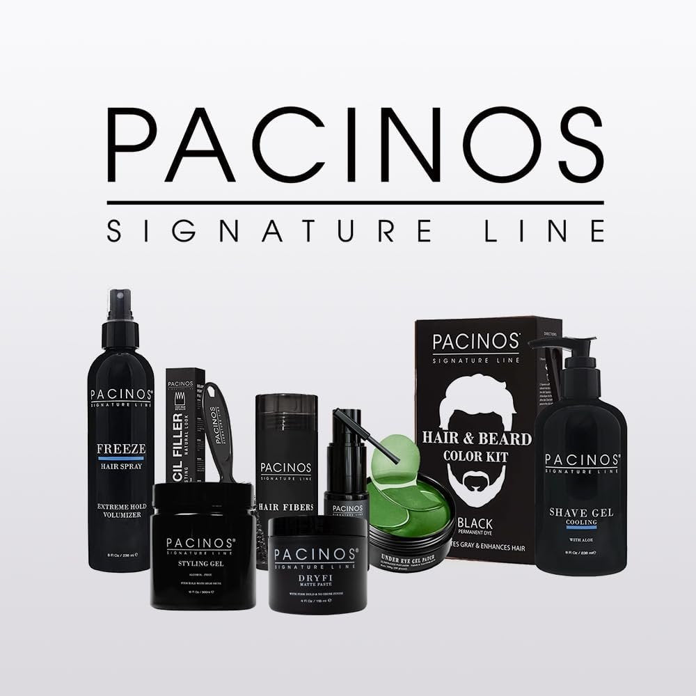 Pacinos DRYFI No-Shine Matte Paste – Matte Finish Styling Paste for Men (4 Fl Oz) Avelisse