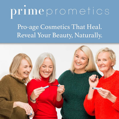 PrimeLash Growth Serum for Women Over 50 – Grow More Lashes, Thick, Strong, Lifted – Vitamin Infused, Safe for Sensitive Eyes, 0.1 Fl Oz Avelisse