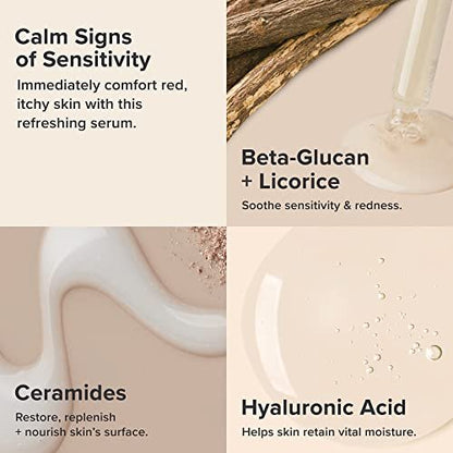 Paula's Choice CALM Repairing Serum for Sensitive Skin - Calms Redness, Lightweight Hydration with Hyaluronic Acid, 1 Fl Oz Avelisse