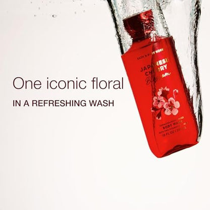 Bath & Body Works Japanese Cherry Blossom Body Wash, 10 fl oz (Pack of 2) – Nourishing Cleanser with Pro-Vitamin B5 & Aloe, Gentle Daily Use Avelisse