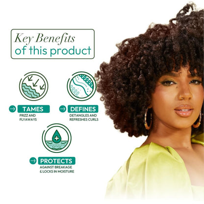 ORS Olive Oil Max Moisture Super Soft Style Curl Defining Mousse with Rice Water & Electrolytes for Hydration & Growth, 7.0 oz