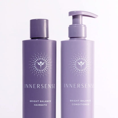 Innersense Organic Beauty Natural Bright + Balanced Purple Toning Shampoo & Conditioner Value Duo | Non-Toxic, Cruelty-Free, Vegan Haircare (10 fl oz each) Avelisse