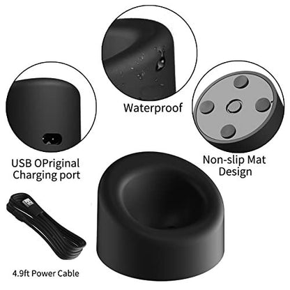 Replacement Charger for MANSCAPED Trimmer 2.0/3.0 - AC Adapter & Charging Stand Base for Lawn Mower 3.0/2.0, Weed Whacker Avelisse
