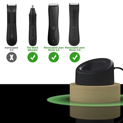 Replacement Charger for MANSCAPED Trimmer 2.0/3.0 - AC Adapter & Charging Stand Base for Lawn Mower 3.0/2.0, Weed Whacker Avelisse