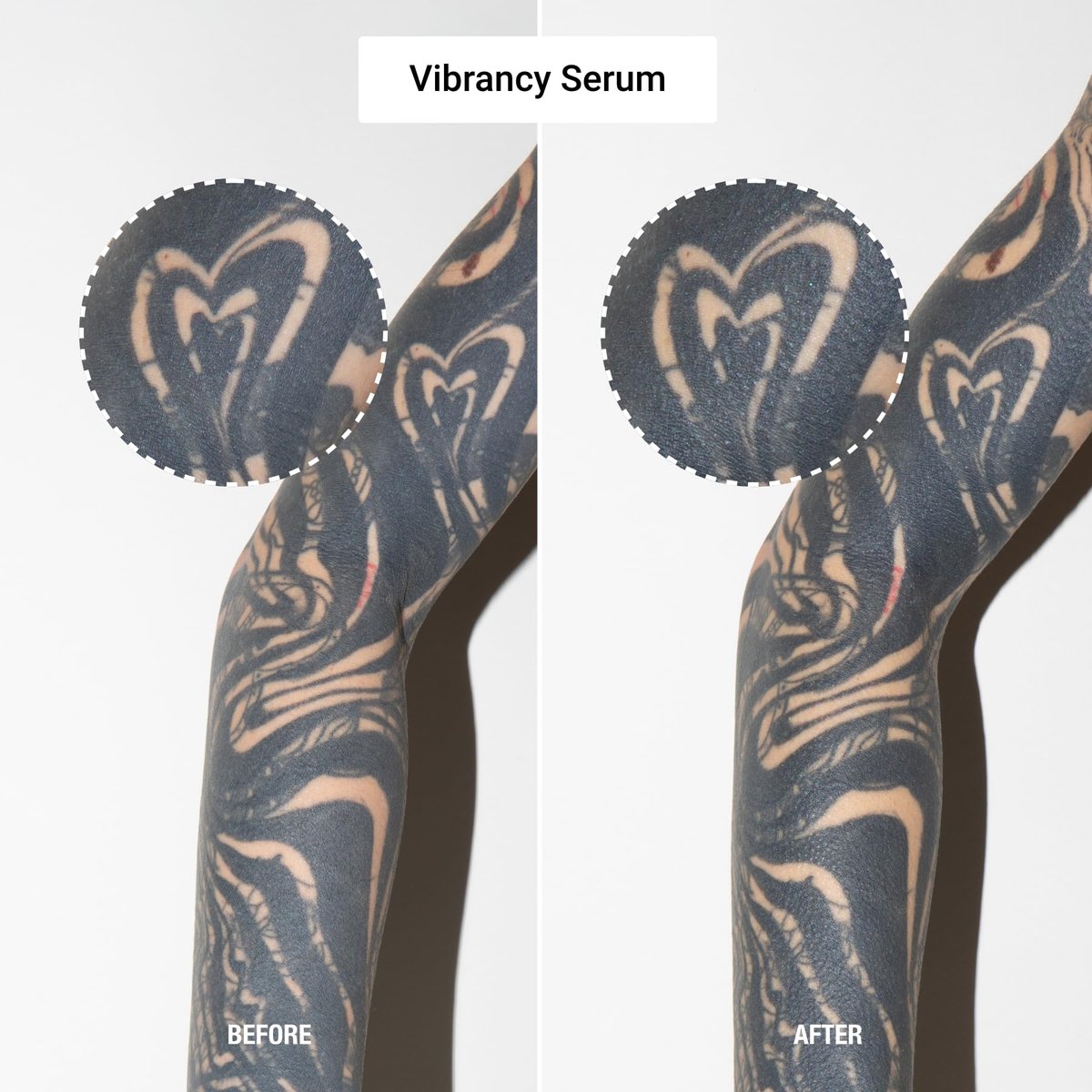 Stories & Ink Tattoo Care Vibrancy Serum – Brightening Treatment for Healed Tattoos, Restores Faded Ink Color, Lightweight Hydrating Aftercare, 60 mL (2 Fl Oz) Avelisse
