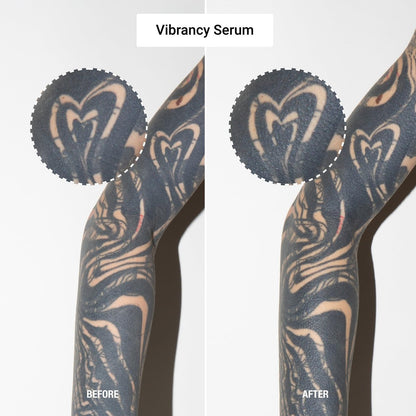 Stories & Ink Tattoo Care Vibrancy Serum – Brightening Treatment for Healed Tattoos, Restores Faded Ink Color, Lightweight Hydrating Aftercare, 60 mL (2 Fl Oz) Avelisse