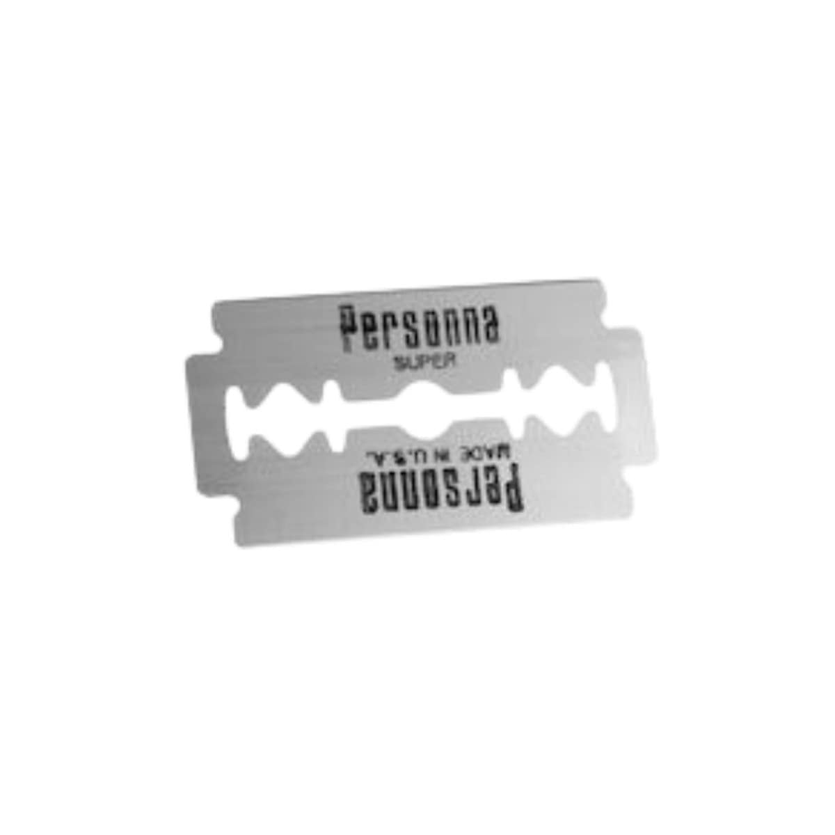 Personna DE Stainless Steel Double Edge Blades - 100 Pack for Classic Wet Shaving Avelisse