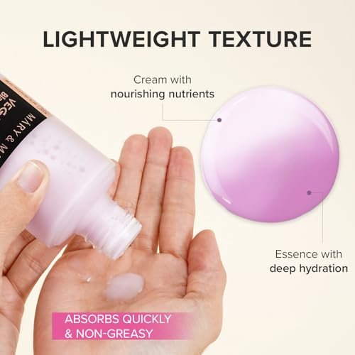 Mary&May Vegan Blackberry Cream Essence - Shake-to-Mix Dual-Phase Milky Toner, Ceramide + Blue Lotus Water, Barrier Support for Dry/Sensitive Skin, Unscented & Alcohol Free, 140ml - görsel 16