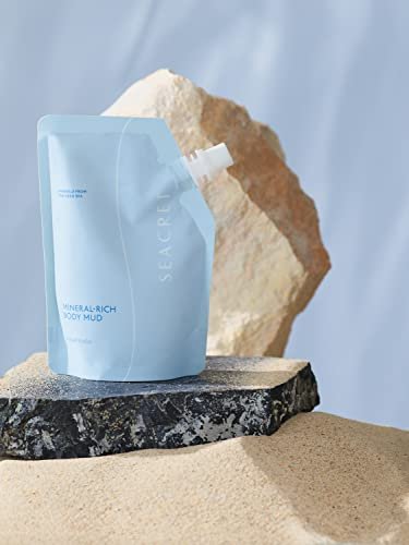SEACRET Minerals Dead Sea Mud - Mineral Rich Body Mud Treatment 10.6 oz (313 g) - Removes Excess Oil & Dead Skin Cells