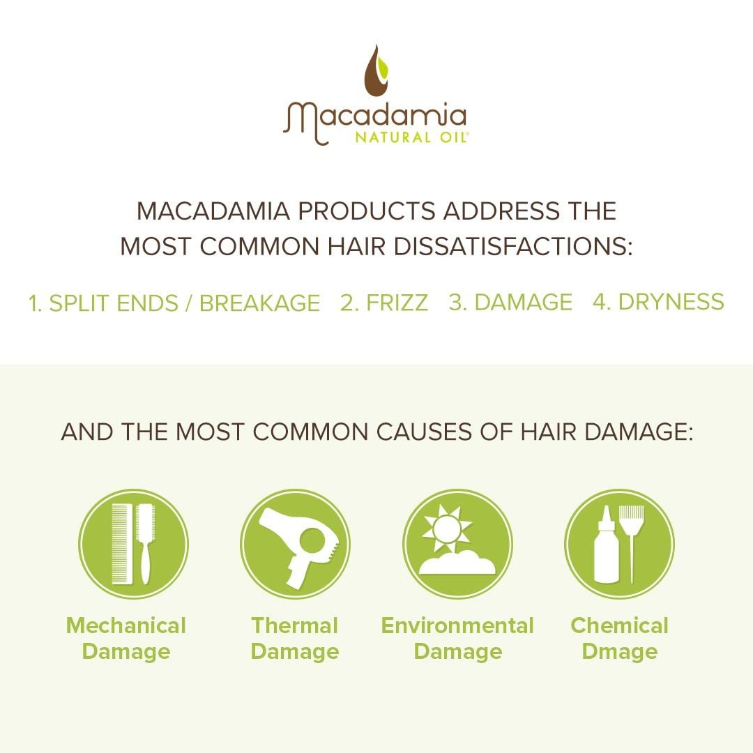 Macadamia Natural Oil Color Care Conditioner - Hydrolyzed Quinoa & Argan Oil for Color Retention, Shine & Strength, 10 fl oz - görsel 11