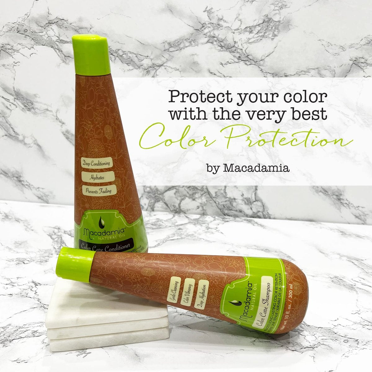 Macadamia Natural Oil Color Care Conditioner - Hydrolyzed Quinoa & Argan Oil for Color Retention, Shine & Strength, 10 fl oz - görsel 5