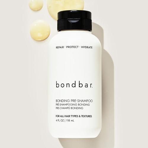 Bondbar PreShampoo Repair Treatment for Damaged Hair – Reduces Breakage & Frizz, Moisturizes & Adds Shine, Strengthens All Hair Types & Textures, Vegan & Cruelty-Free (4 Fl Oz) - görsel 6