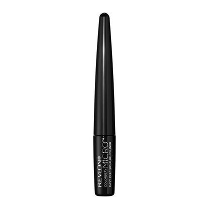 REVLON ColorStay Micro Easy Precision Liquid Eyeliner - Waterproof, Smudgeproof, Longwearing Felt Tip Applicator - 301 Blackout, 0.057 fl oz
