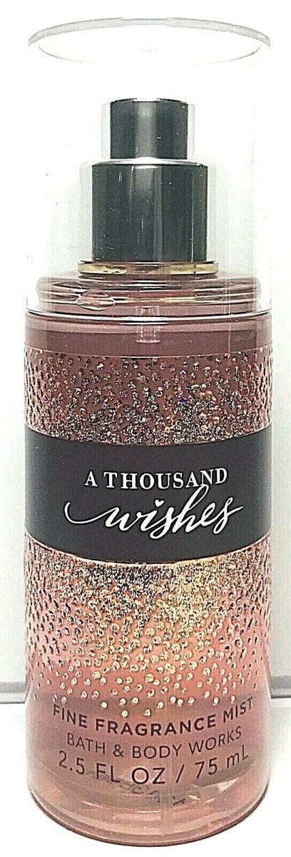 Bath & Body Works A Thousand Wishes Fine Fragrance Mist Travel Size - 2.5 oz Mini Purse Spray Avelisse