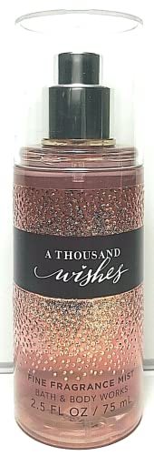 Bath & Body Works A Thousand Wishes Fine Fragrance Mist Travel Size - 2.5 oz Mini Purse Spray Avelisse