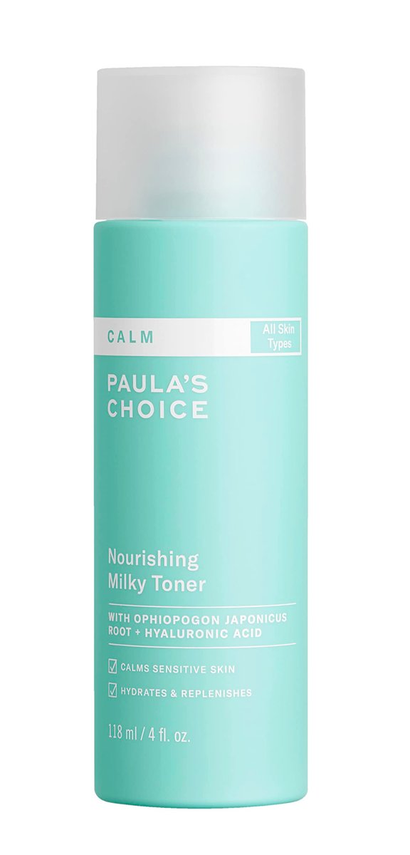 Paula's Choice Calm Nourishing Milky Toner for Sensitive Skin, Calms + Soothes Redness, Fragrance-Free, 4 Fl Oz Avelisse