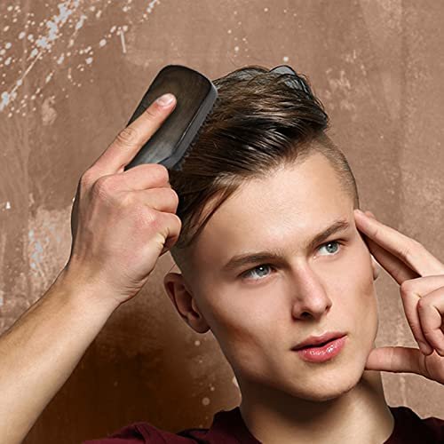 NORSEWOOD Boar Bristle Brush for Shine and Texture - Stiff Bristles for Medium Hair/Beards, Cleaning Brush Included Avelisse