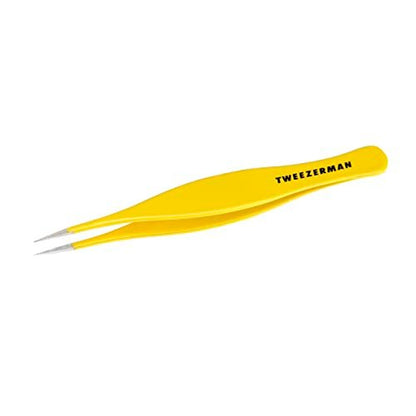 Tweezerman First Aid Splintertweeze – Precision Stainless Steel Splinter Remover, Yellow Avelisse