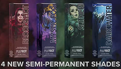 Pulp Riot Slither Semi-Permanent Hair Color - 4 oz Vibrant Green Avelisse