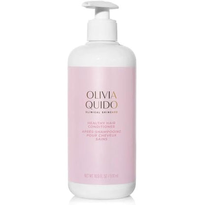 Olivia Quido Clinical Skin Care Healthy Hair Conditioner (500mL) – Keratin-Enriched Hydrating Conditioner for Dry, Damaged Hair, Restores Healthy and Lustrous Hair