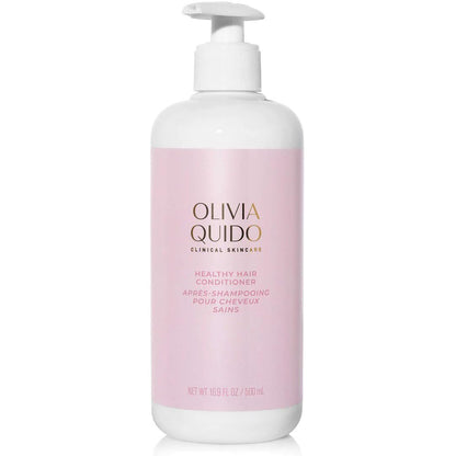 Olivia Quido Clinical Skin Care Healthy Hair Conditioner (500mL) – Keratin-Enriched Hydrating Conditioner for Dry, Damaged Hair, Restores Healthy and Lustrous Hair