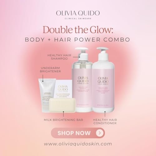 Olivia Quido Clinical Skin Care Healthy Hair Conditioner (500mL) – Keratin-Enriched Hydrating Conditioner for Dry, Damaged Hair, Restores Healthy and Lustrous Hair - görsel 4