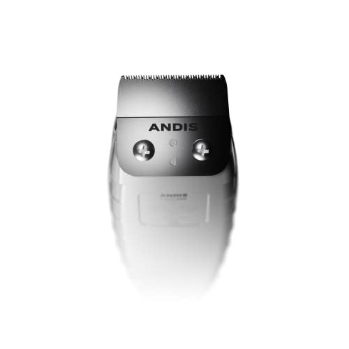 Andis Professional Outliner II Square Blade Beard Trimmer – Carbon Steel Blade, Zero Gapper, Grey Avelisse