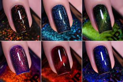 ILNP Trapped Collection - Supernatural-Inspired Nail Polish Set, 6 Shades