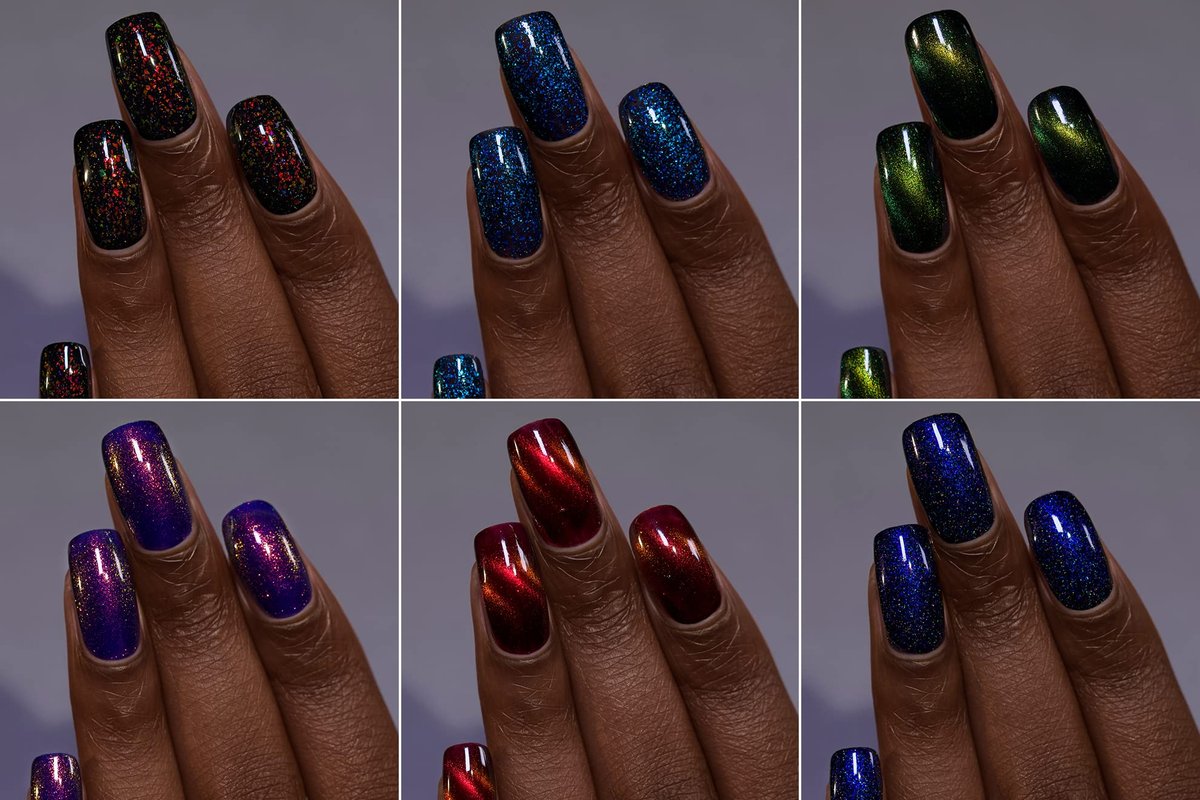 ILNP Trapped Collection - Supernatural-Inspired Nail Polish Set, 6 Shades - görsel 5