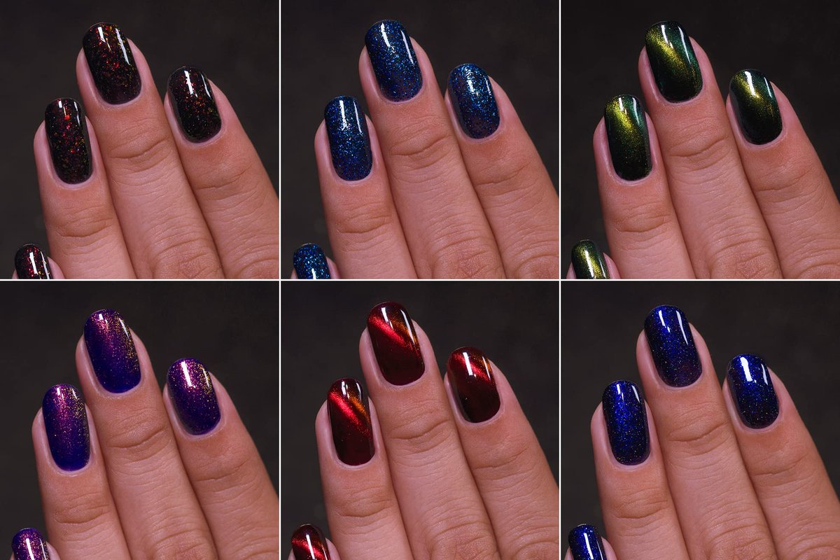 ILNP Trapped Collection - Supernatural-Inspired Nail Polish Set, 6 Shades - görsel 7