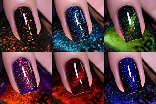 ILNP Trapped Collection - Supernatural-Inspired Nail Polish Set, 6 Shades - görsel 4