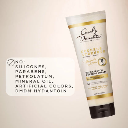 Carol's Daughter Goddess Strength True Stretch Defining Hair Cream for Waves, Coils and Curls, 6.8 oz Avelisse