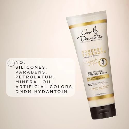 Carol's Daughter Goddess Strength True Stretch Defining Hair Cream for Waves, Coils and Curls, 6.8 oz Avelisse