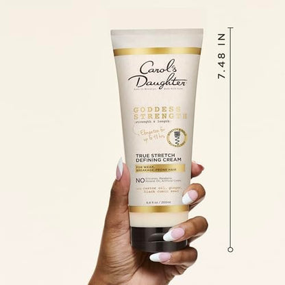 Carol's Daughter Goddess Strength True Stretch Defining Hair Cream for Waves, Coils and Curls, 6.8 oz Avelisse