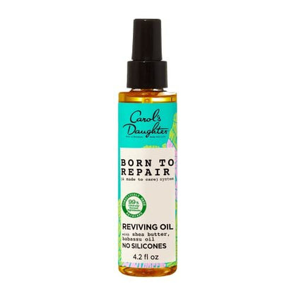 Carol's Daughter Born To Repair Reviving Hair Oil for Dry Damaged Hair & All Curl Types, Made with Shea Butter, 4.2 Fl Oz Avelisse