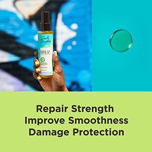 Carol's Daughter Born To Repair Reviving Hair Oil for Dry Damaged Hair & All Curl Types, Made with Shea Butter, 4.2 Fl Oz Avelisse