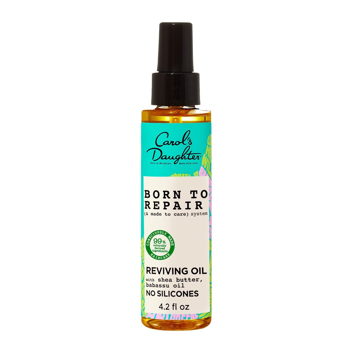 Carol's Daughter Born To Repair Reviving Hair Oil for Dry Damaged Hair & All Curl Types, Made with Shea Butter, 4.2 Fl Oz Avelisse