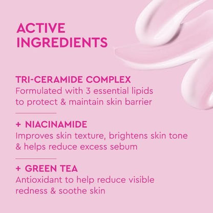 BYOMA Moisturizing Gel Cream - Barrier Repair Face Lotion with Niacinamide and Green Tea, Ceramide Moisturizer for Dry Skin, Alcohol Free & Oil Free, 1.69 fl. oz Avelisse