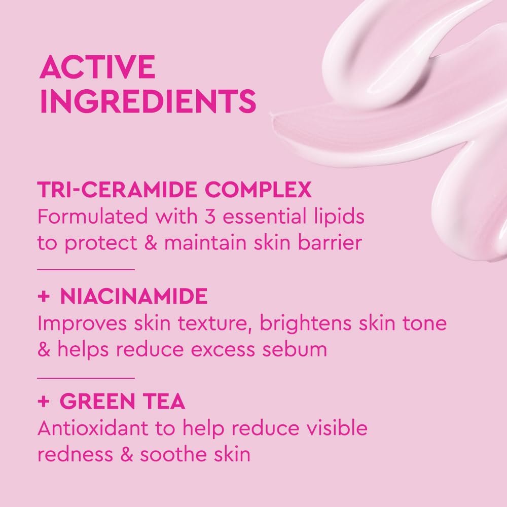 BYOMA Moisturizing Gel Cream - Barrier Repair Face Lotion with Niacinamide and Green Tea, Ceramide Moisturizer for Dry Skin, Alcohol Free & Oil Free, 1.69 fl. oz Avelisse