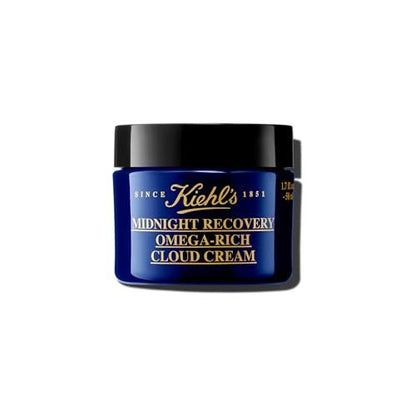 Kiehl's Midnight Recovery Omega Rich Botanical Night Cream – Overnight Renewing Face Moisturizer with Omega Oils and Lavender Scent, 1.7 fl oz Avelisse