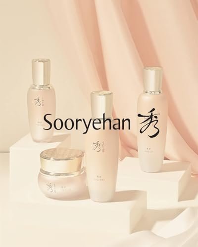 Sooryehan Bon Extra Moisture Korean Skin Care Gift Set – Luxury Hydrating Toner, Emulsion Lotion, Cleansing Foam & Eye Cream (13.01 Fl Oz) by LG Beauty Avelisse